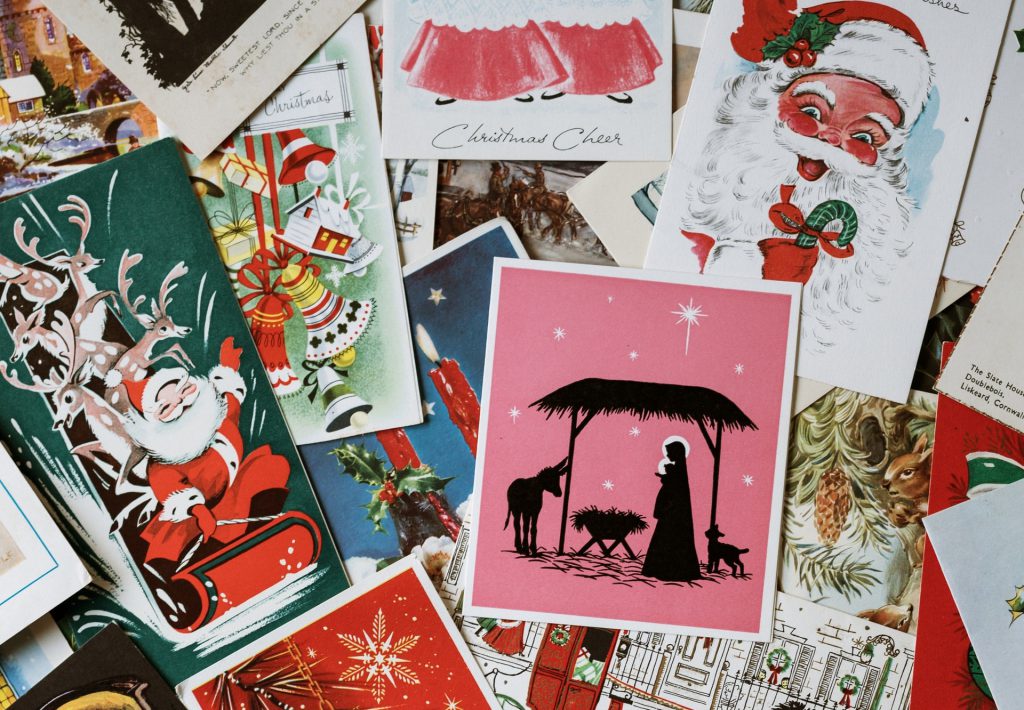 A random selection of Christmas Cards