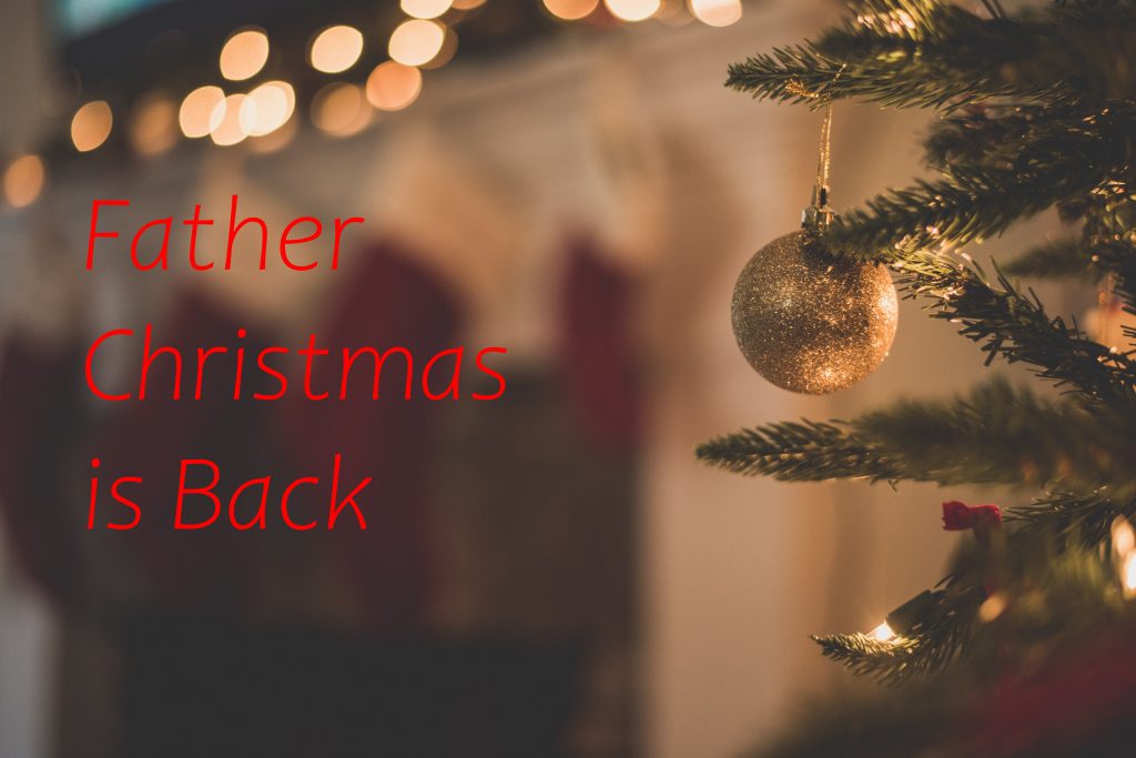 Christmas back father is
