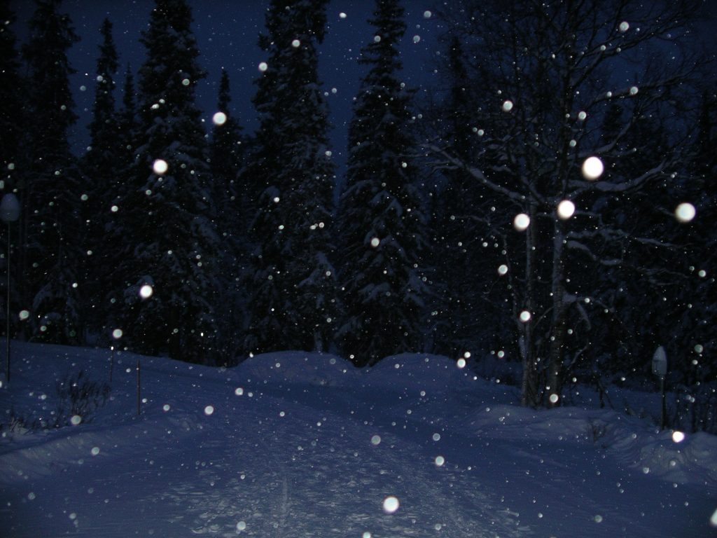 Lusoto winter wonderland in the snow